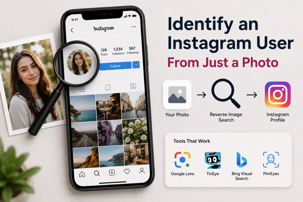 How to Identify an Instagram User From Just a Photo Using Reverse Image Search Identify an Instagram User