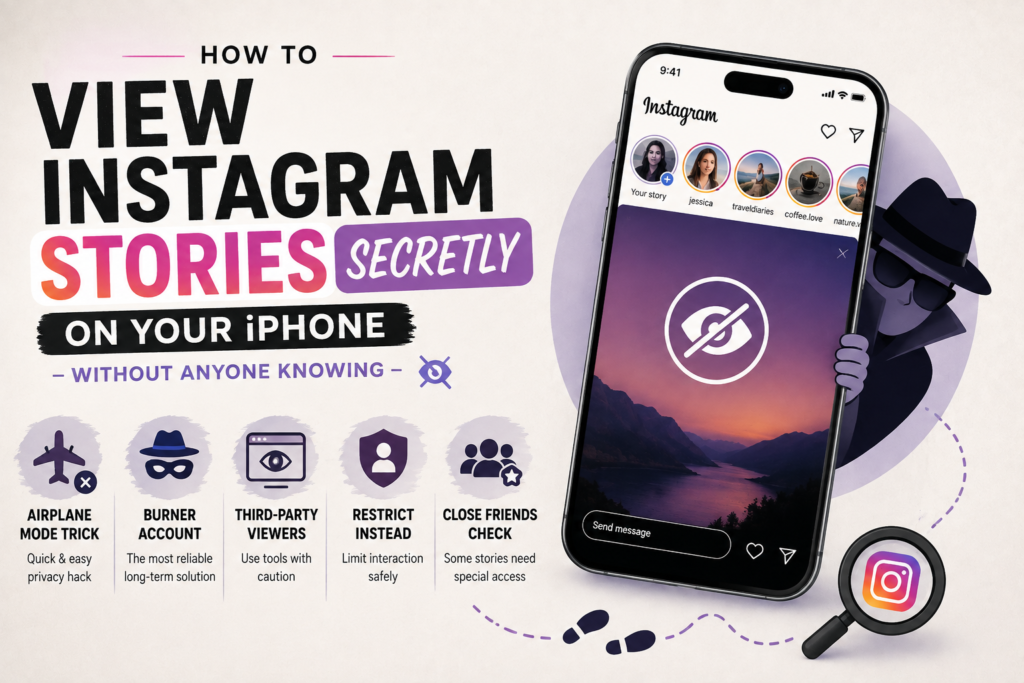 How to View Instagram Stories Secretly on Your iPhone (Without Anyone Knowing) Instagram Stories