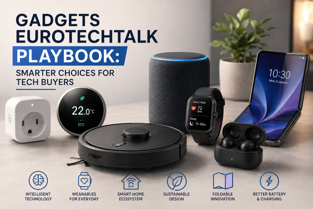 Gadgets EuroTechTalk Playbook: Smarter Choices for Tech Buyers 2026 Gadgets EuroTechTalk