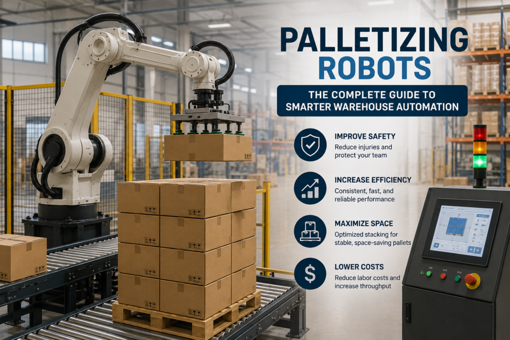 Palletizing Robots: The Complete Guide to Smarter Warehouse Automation Palletizing Robots