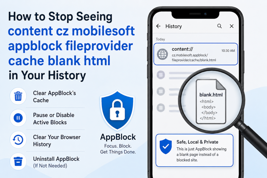 How to Stop Seeing content cz mobilesoft appblock fileprovider cache blank html in Your History Content cz mobilesoft appblock fileprovider cache blank html