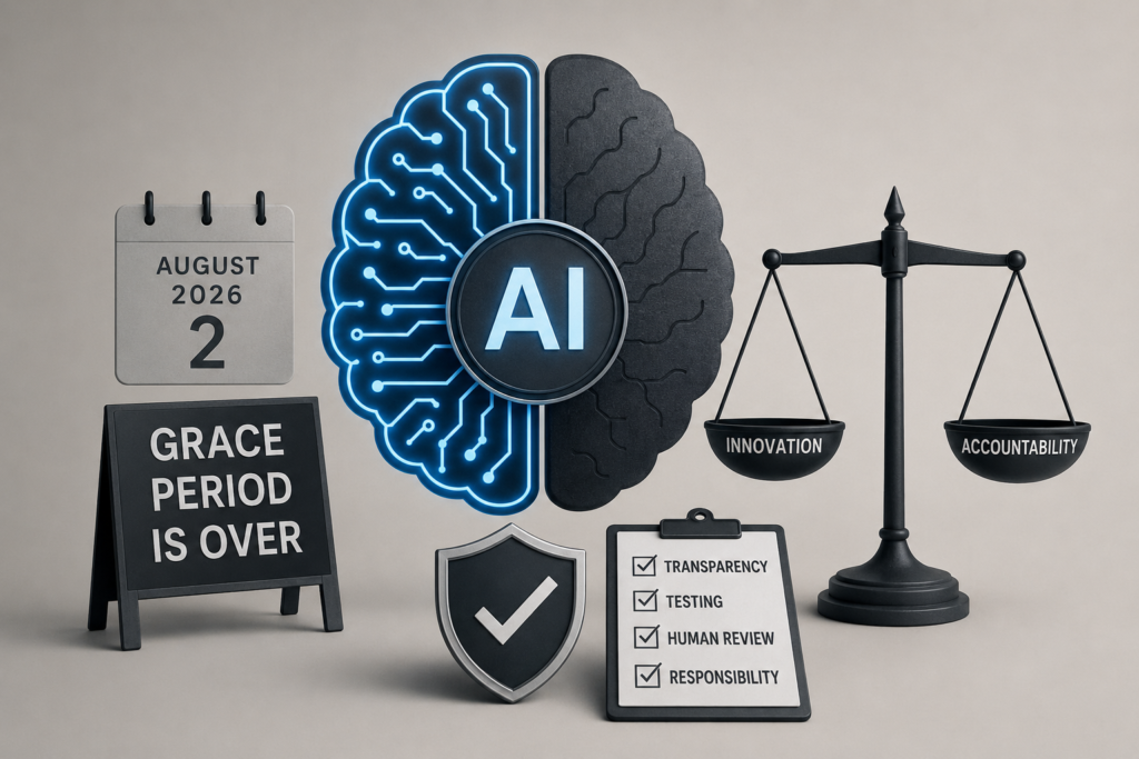 AI’s Grace Period Is Over, and the Rules Just Got Real 2026 AI’s Grace Period Is Over