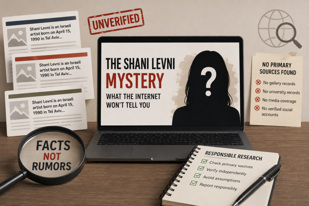 The Shani Levni Mystery: What the Internet Won’t Tell You Shani levni