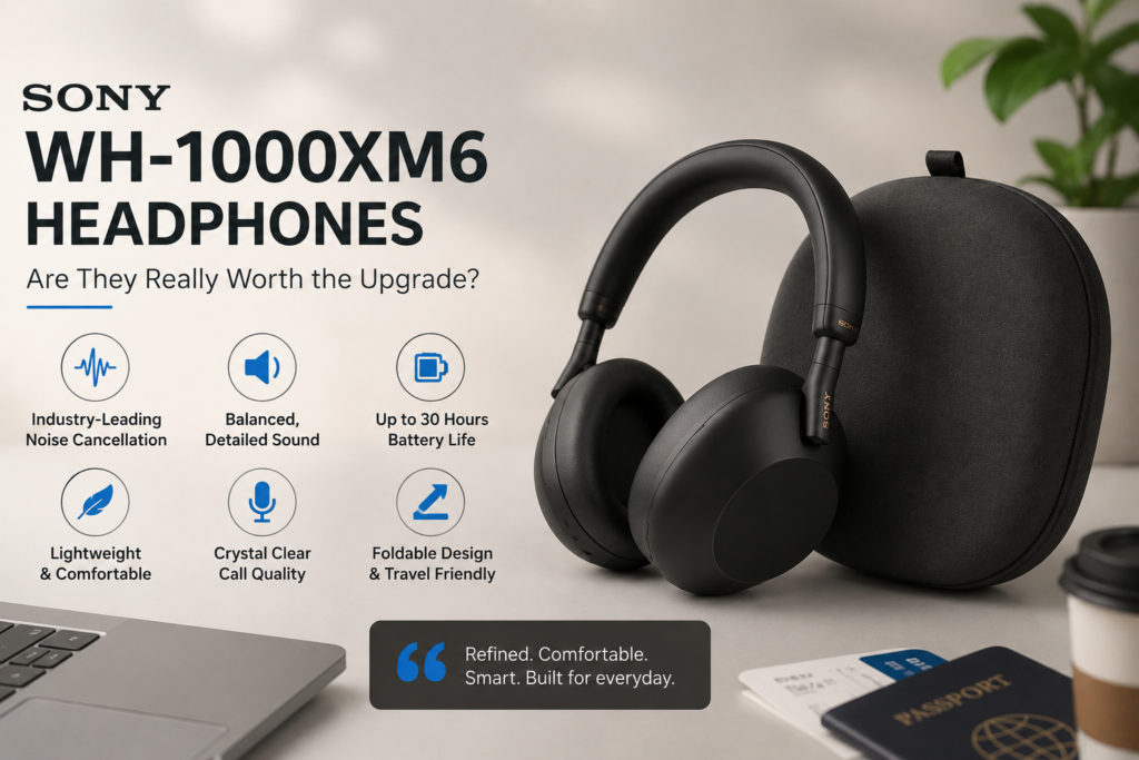 Sony WH-1000XM6 Headphones: Are They Really Worth the Upgrade? Sony WH-1000XM6 Headphones